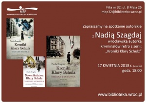 Spotkanie z Nadią Szagdaj - Miejska Biblioteka Publiczna, Filia nr 32