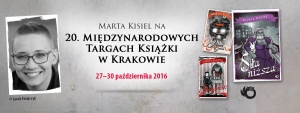 Marta Kisiel na 20. Międzynarodowych Targach Książki w Krakowie - Targi Książki w Krakowie