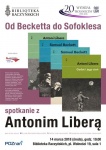 Spotkanie z Antonim Liberą. Od Becketta do Sofoklesa - Biblioteka Raczyńskich